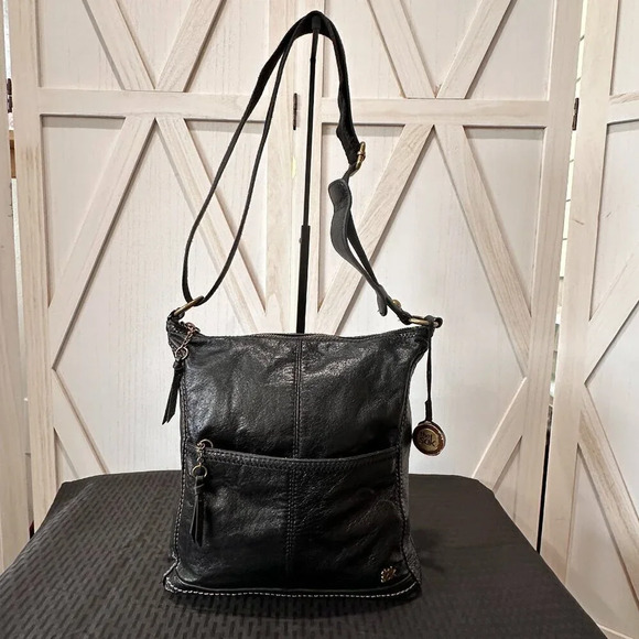 The Sak Iris Leather Crossbody Bag - Picture 1 of 12